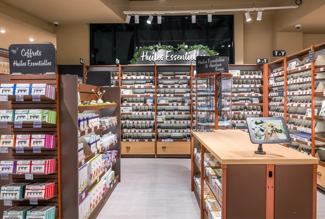 Le coin des huiles essentielles chez Aroma-Zone